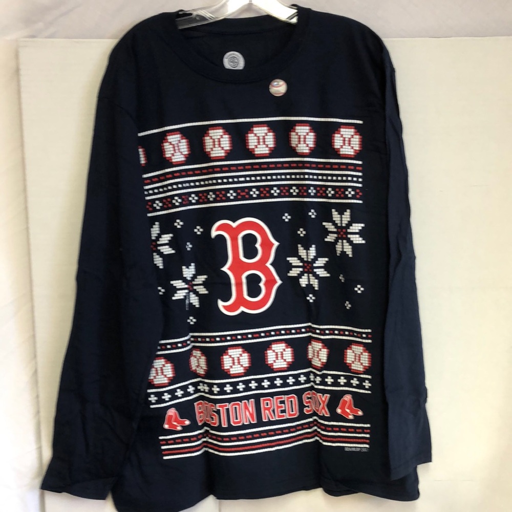 Brand new without the tags Boston red socks long sleeve T-shirt size extra large